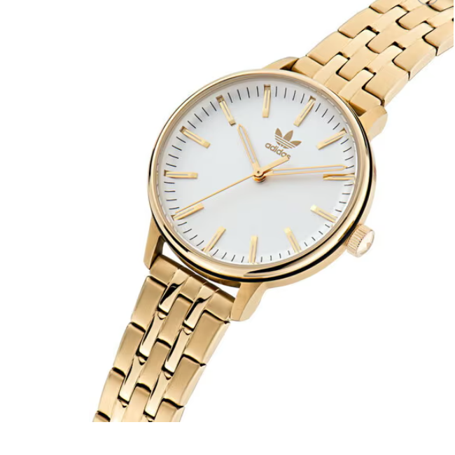 Adidas Stainless Steel Gold-Tone Watch AOSY23527