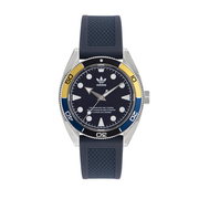 Adidas Stainless Steel Blue Silicone Watch AOFH23006