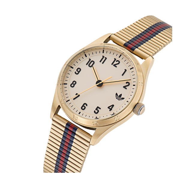 Adidas Stainless Steel Gold-Tone Watch AOSY23530