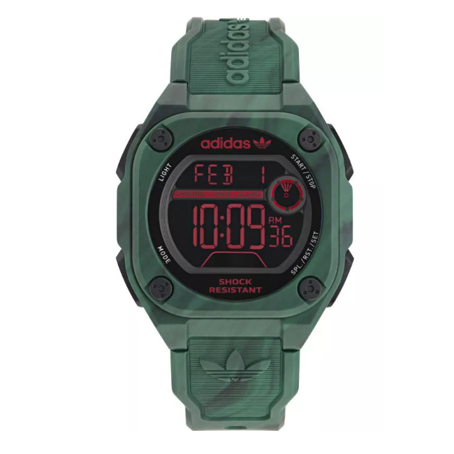 Adidas Resin Green Watch AOST23573