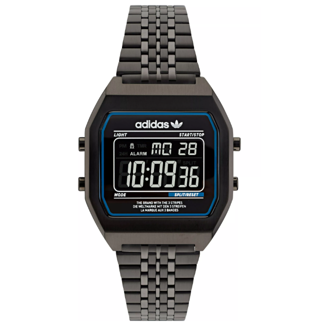 Adidas Stainless Steel Black Watch AOST22073
