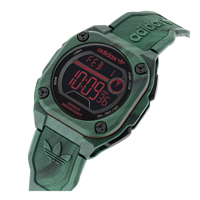 Adidas Resin Green Watch AOST23573