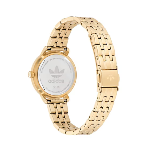 Adidas Stainless Steel Gold-Tone Watch AOSY23527