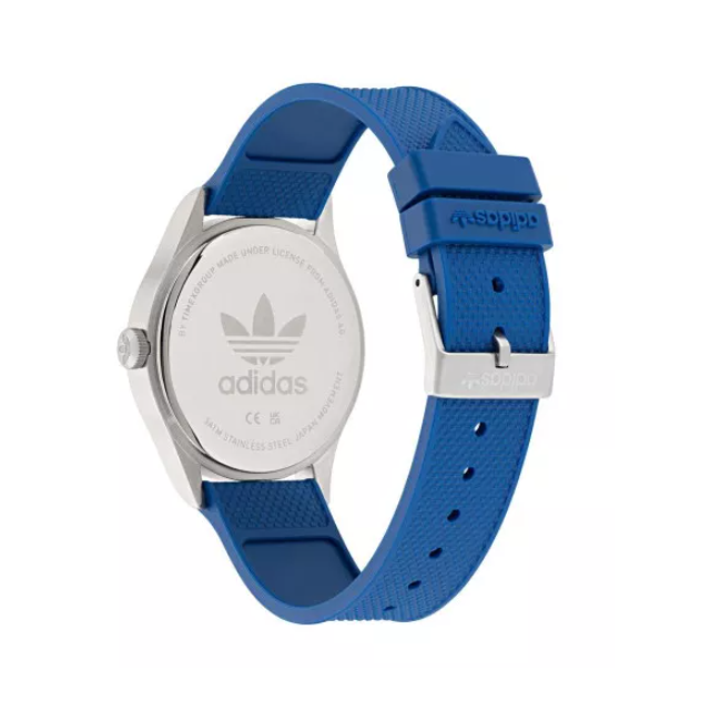 Adidas Stainless Steel Blue Eco-Conscious Watch AOST23545