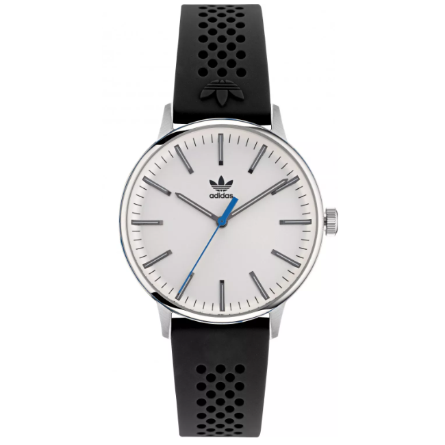 Adidas Stainless Steel Black Silicone Watch AOSY22021