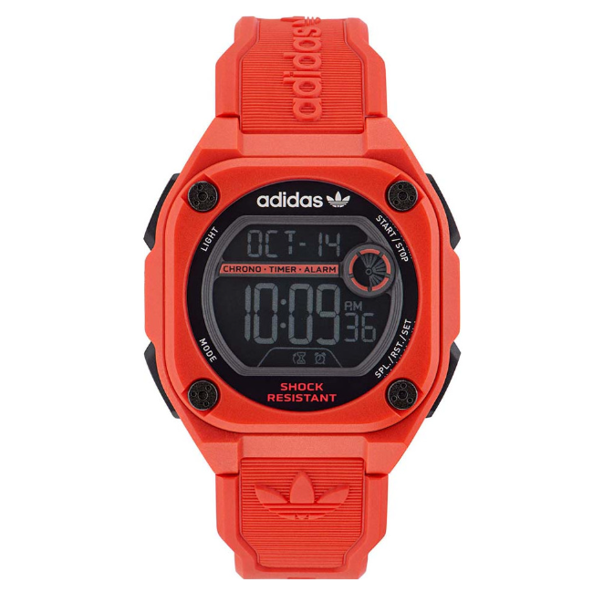 Adidas Resin Red Watch AOST23063