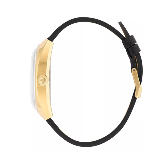Adidas Stainless Steel Gold Black Matte Watch AOFH22512