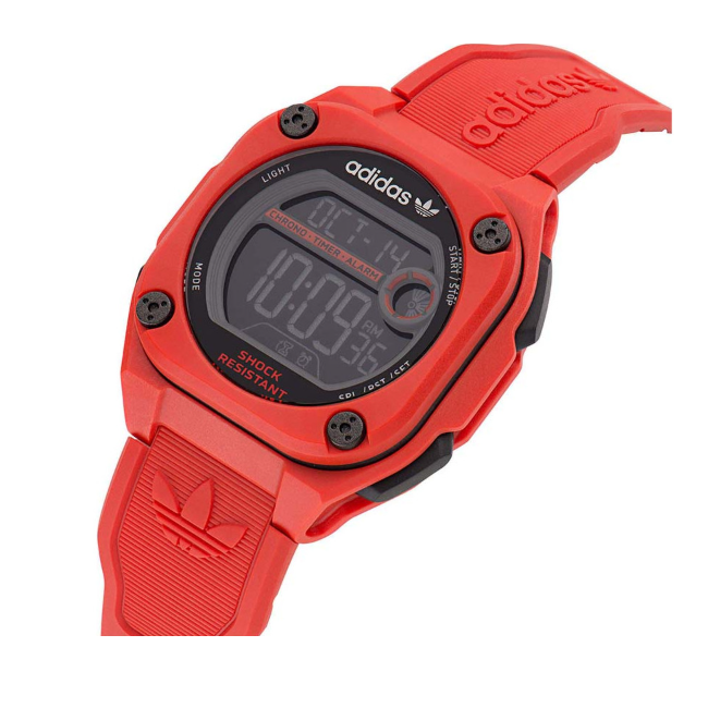 Adidas Resin Red Watch AOST23063