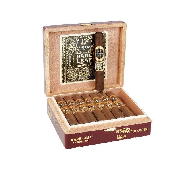 Aganorsa Leaf Rare Leaf Reserve Maduro Robusto (Single Cigar)