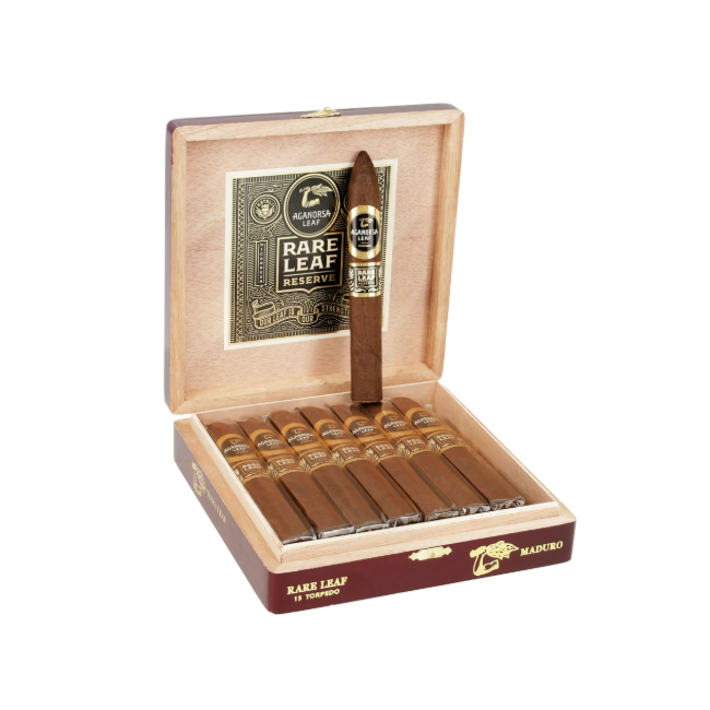 Aganorsa Leaf Rare Leaf Reserve Maduro Torpedo (Single Cigar)