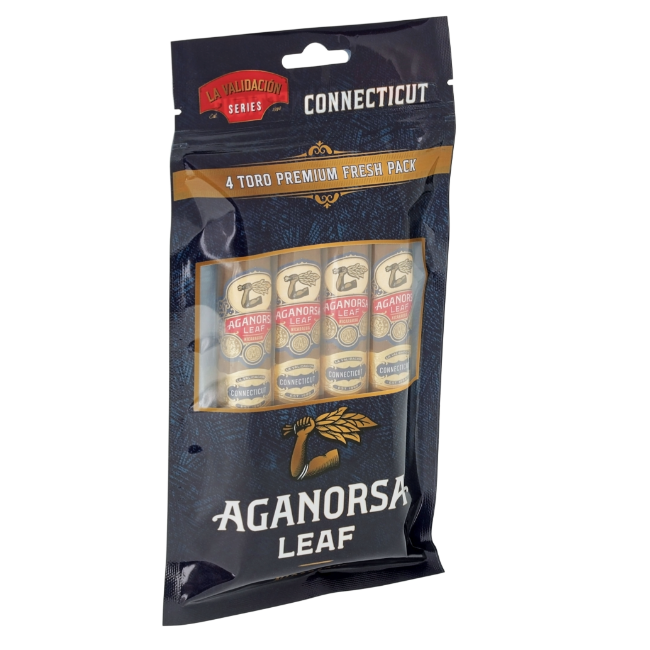 Aganorsa Leaf Validacion Connecticut Toro 4-Cigar Sampler