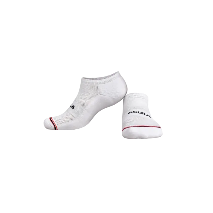 Aguila Socks White Short Ankle - AG2248-1