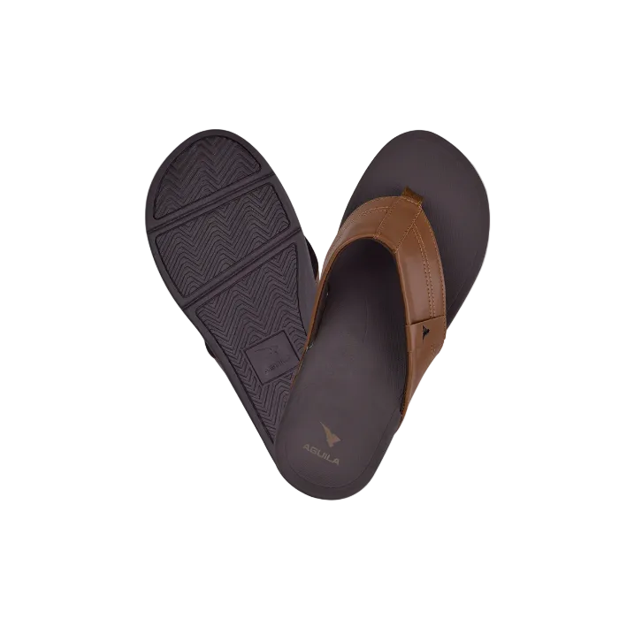 Aguila Flip Flops Slippers Brown