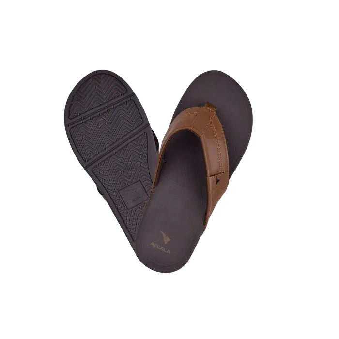 Aguila Flip Flops Slippers Brown 44 - AG1811-3