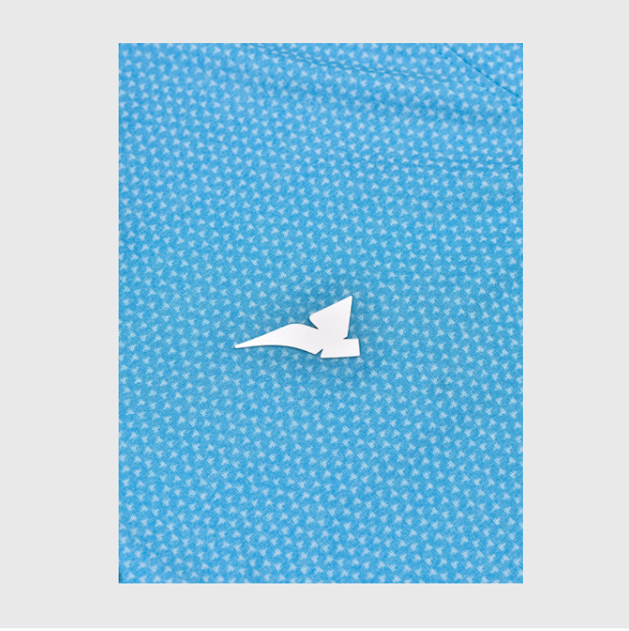 Aguila Swift Men Golf Polo Cyan