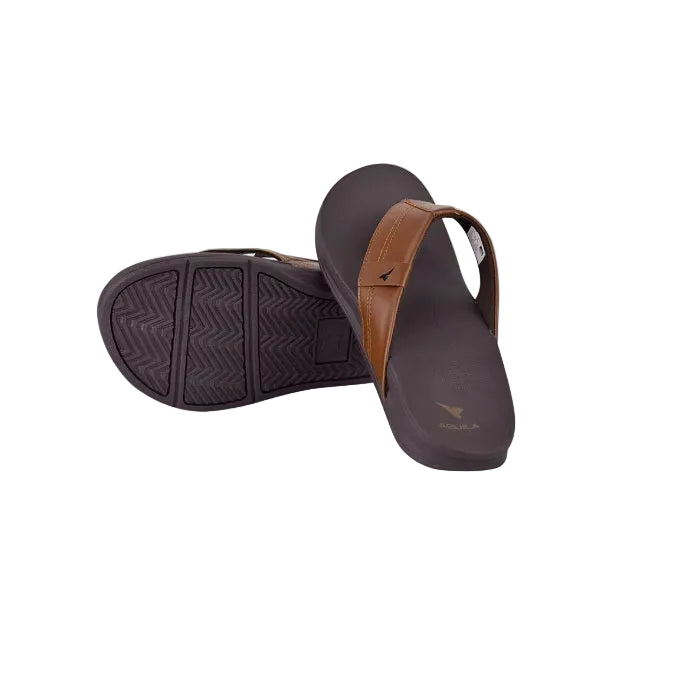 Aguila Flip Flops Slippers Brown 44 - AG1811-3