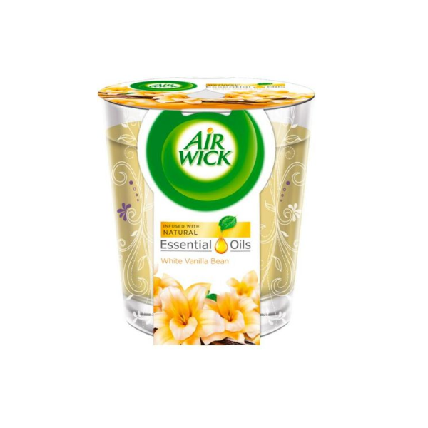 Air Wick White Vanilla Beam Candle 105g
