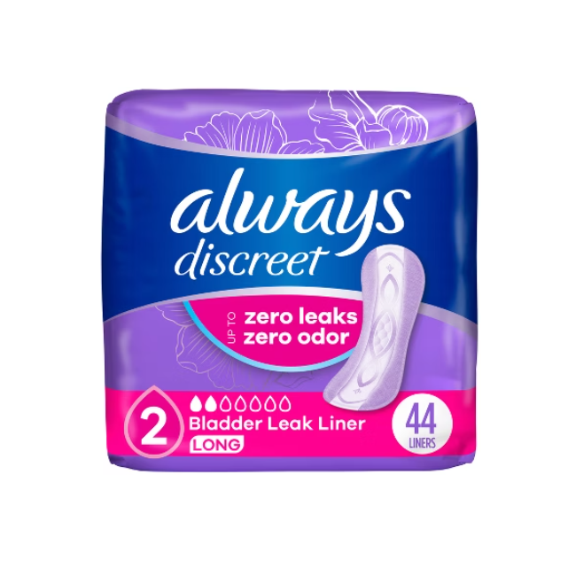 Always Discreet 2 Long 44 Liners