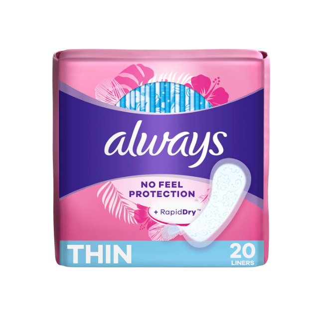 Always Incredibly Thin 20 Reuglar Pads