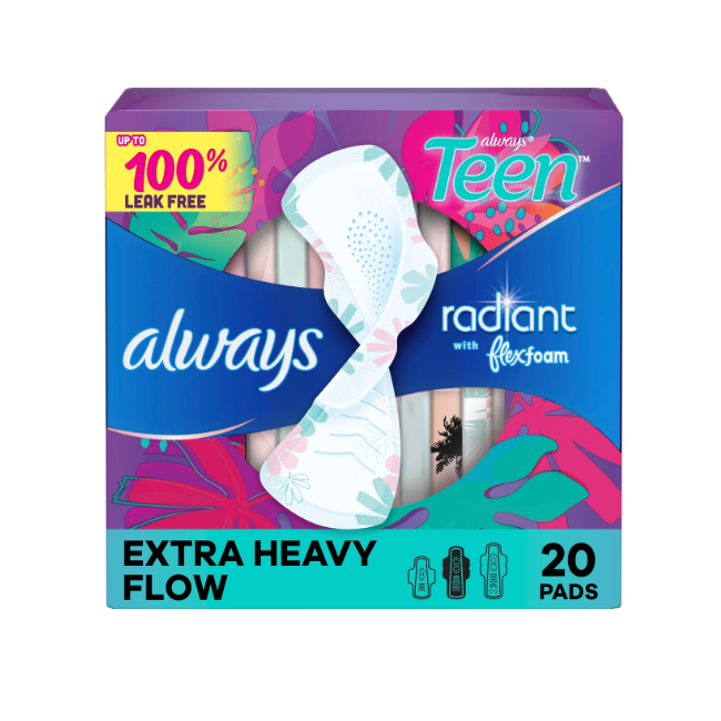 Always Radiant Flex Foam Size 3-20 Peds