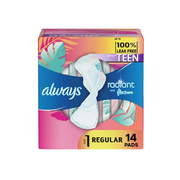 Always Radiant Flex Foam Size 1-14Pads