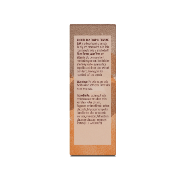 Ambi Black Soap Cleansing Bar 3.5(oz) 99g