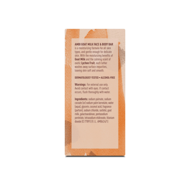 Ambi Goat Milk Face & Body Bar 5.3(oz) 150g
