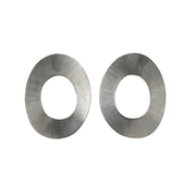 AMNA Textured Oval Post Jewelry ASJ-E72