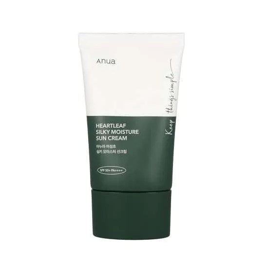 Anua HeartLeaf Silky Moisture Sun Cream SPF-50 50ml