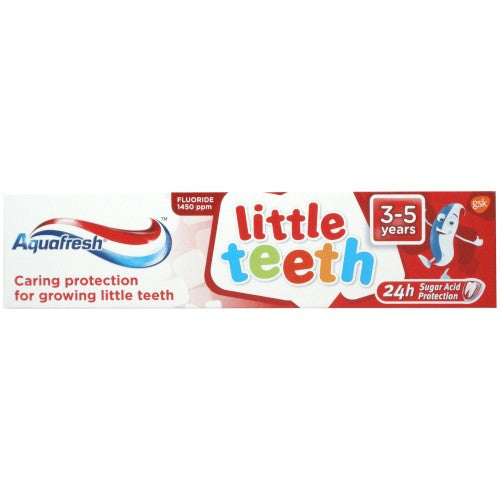 Aqua Fresh Kids 3-5 Little Teeth Toothpaste 50ml - Shams Shopping Centre Aqua Fresh  