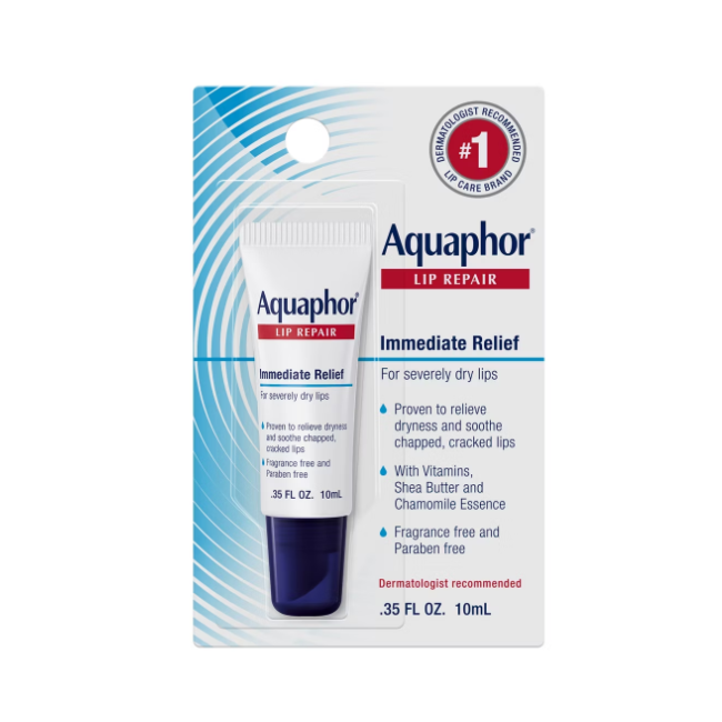 Aquaphor Lip Repair Immediate Relief 10ml (35.Oz)