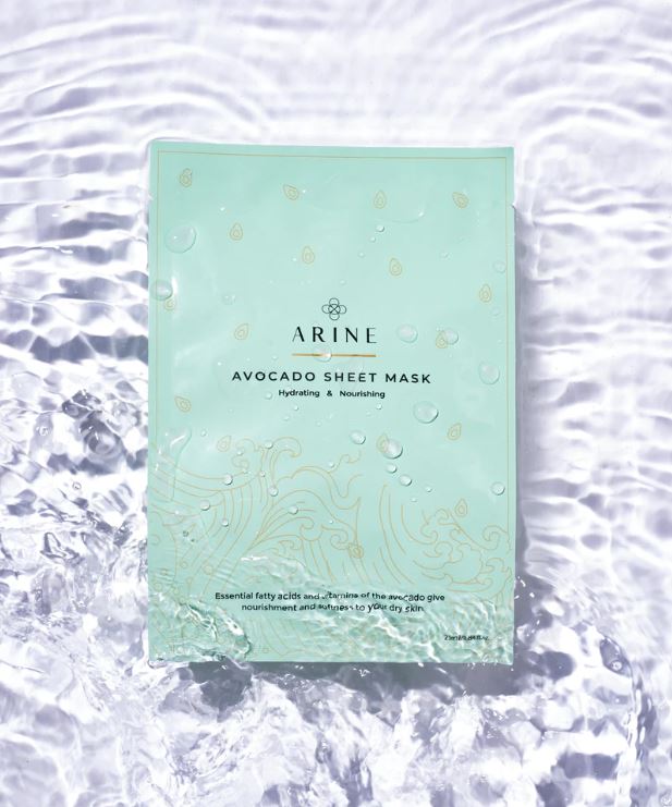 Arine Avocado Sheet Mask 25ml - Shams Shopping Centre Arine  