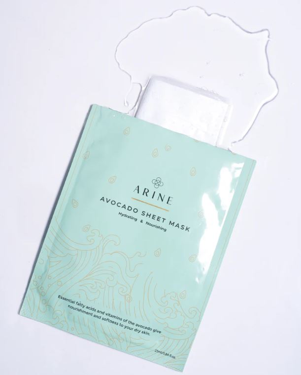 Arine Avocado Sheet Mask 25ml - Shams Shopping Centre Arine  