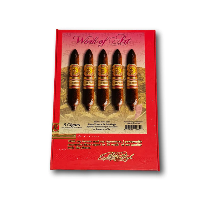 Arturo Fuente Rare Pink 5 Cigar Sampler-Work Of Art (Full Pack)