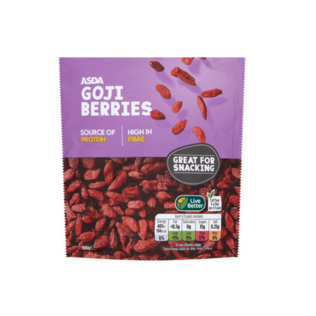 Asda Dried Goji Berries 100g