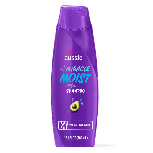 Aussie Miracle Moist Shampoo 360ml