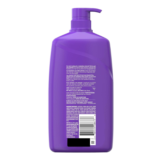 Aussie Miracle Moist Shampoo 778ml