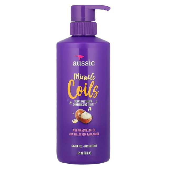Aussie Miracle Coils Shampoo 475ml