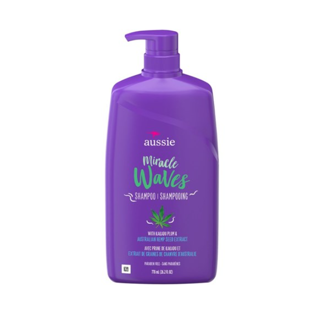 Aussie Miracle Waves Shampoo 778ml