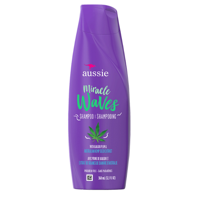 Aussie Miracle Waves Shampoo 360ml