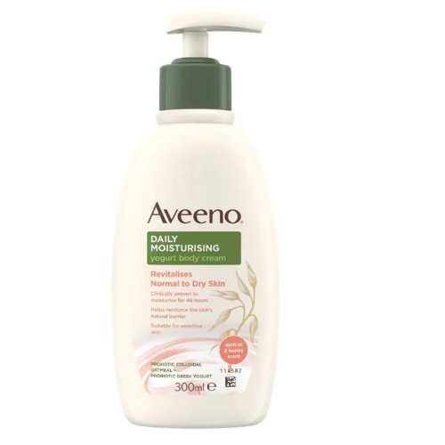 Aveeno Daily Moisturising Yogurt Body Cream 300ml - Shams Shopping Centre Aveeno  