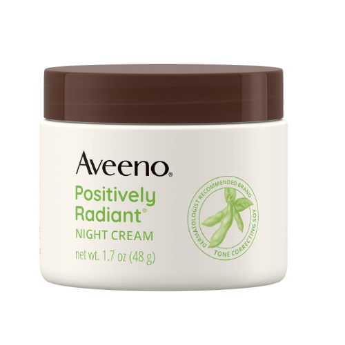Aveeno Positively Radiant Intensive Night Cream 48g
