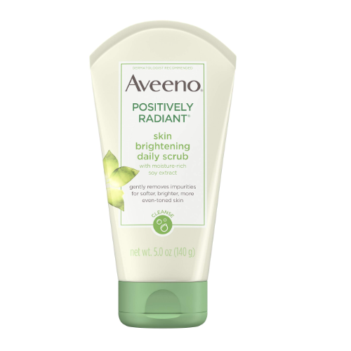 Aveeno Positively Radiant Skin Brightening Daily Scrub 198g - Shams Shopping Centre Aveeno  