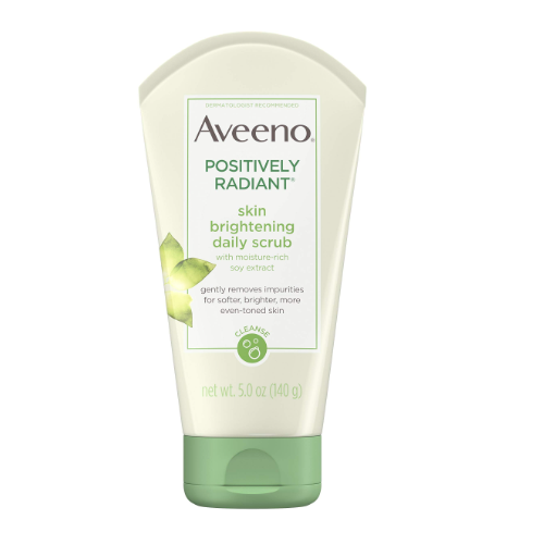 Aveeno Positively Radiant Skin Brightening Daily Scrub 198g
