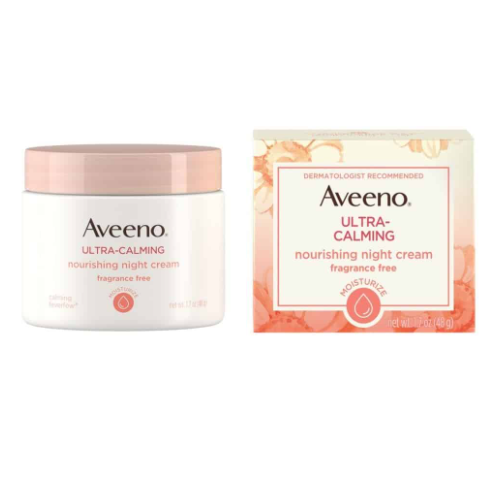 Aveeno Ultra Calming Nourishing Night Cream 48g - Shams Shopping Centre Aveeno  