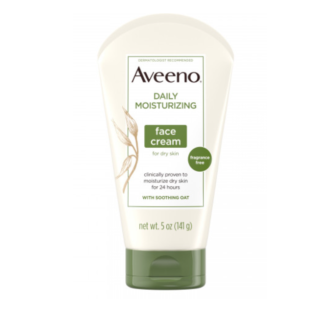 Aveeno Daily Moisturizing Face Cream Dry Skin 141g (5 Oz)