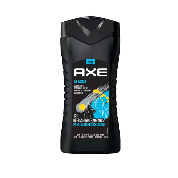 AXE Alaska Ocean Air & Bergamot Scent 3 In 1 Body Wash 400ml