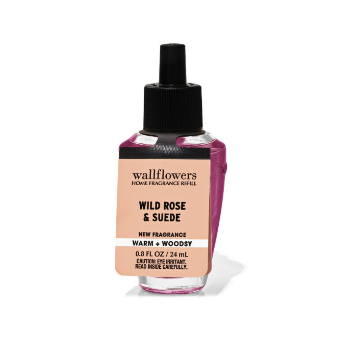 BBW WallFlower Wild Rose & Suede Refill 24ml