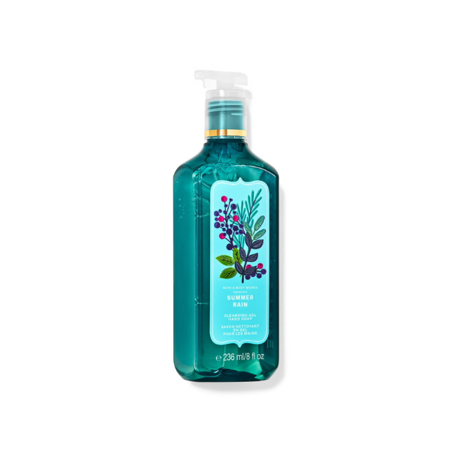 BBW Summer Rain Cleansing Gel Hand Soap 236ml