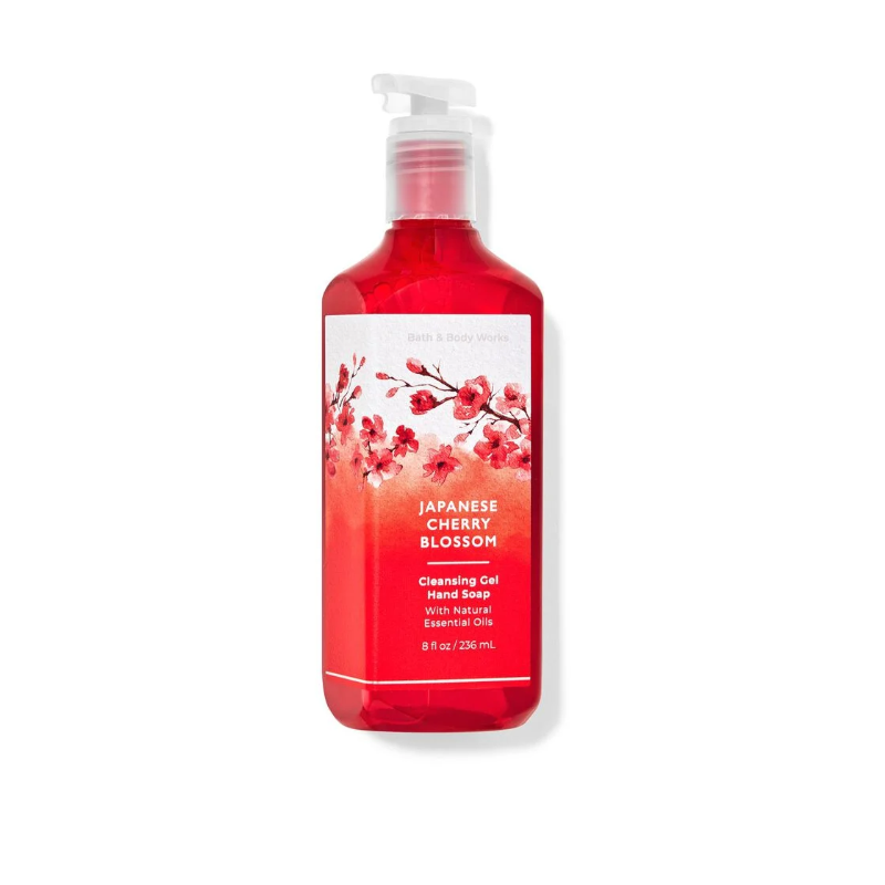 BBW Japanese Cherry Blossom Cleansing Gel Hand Soap 236ml